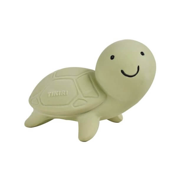 tikiri turtle bath toy natural rubber