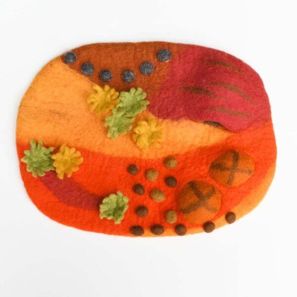 Tara treasures Australian Outback Desert Play Mat Playscape | Bambino Eco Toys Tara treasures Australian Outback Desert Play Mat Playscape