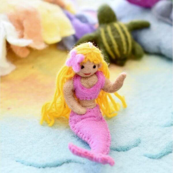Tara treasures pink tail mermaid | Bambino Eco Toys Tara treasures pink tail mermaid