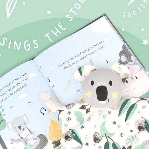 Kippins organic cotton comforter Banjo the Koala | Bambino Eco Toys Kippins organic cotton comforter Banjo the Koala