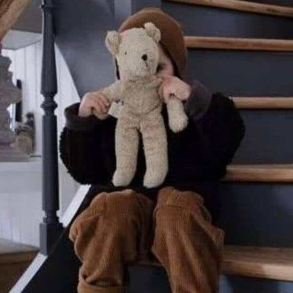 Senger Floppy Animal Large Beige bear | Bambino Eco Toys Senger Floppy Animal Large Beige bear