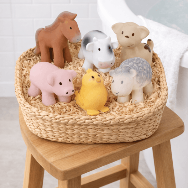 Farm bath toys by tikiri | Bambino Eco Toys Farm bath toys by tikiri