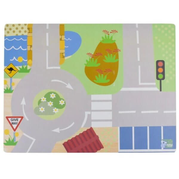 Australian Transport chunky wooden puzzle | Bambino Eco Toys Australian Transport chunky wooden puzzle