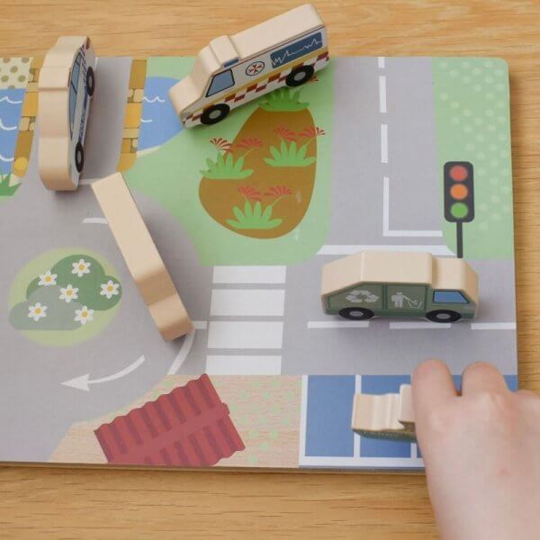 Australian Transport chunky wooden puzzle | Bambino Eco Toys Australian Transport chunky wooden puzzle