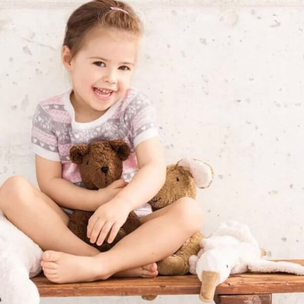 Senger Naturwelt small brown bear with heat and cool pack organic toy | Bambino Eco Toys Senger Naturwelt small brown bear with heat and cool pack organic toy