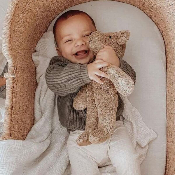 Senger Naturwelt Small beige bear floppy bear | Bambino Eco Toys Senger Naturwelt Small beige bear floppy bear