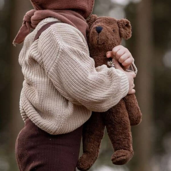 Senger Naturwelt Small brown bear floppy bear | Bambino Eco Toys Senger Naturwelt Small brown bear floppy bear