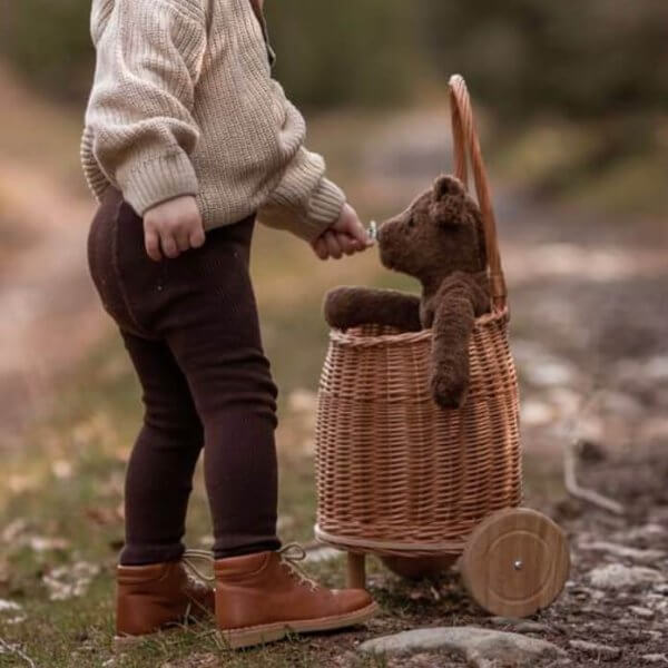 Senger Naturwelt Small brown bear floppy bear | Bambino Eco Toys Senger Naturwelt Small brown bear floppy bear