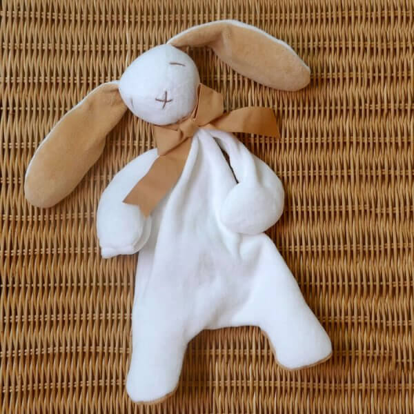Maud n lil organic cotton bunny comforter | Bambino Eco Toys Maud n lil organic cotton bunny comforter