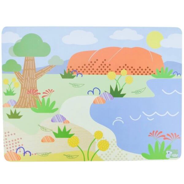 Aussie animal wooden puzzle | Bambino Eco Toys Aussie animal wooden puzzle