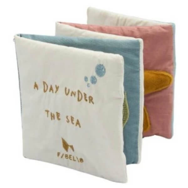 FAbelab soft book -a day under the sea | Bambino Eco Toys FAbelab soft book -a day under the sea