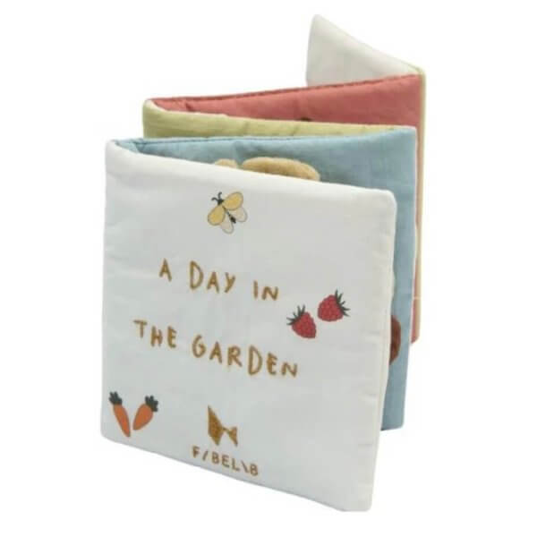 FAbelab soft book -a day in the garden | Bambino Eco Toys FAbelab soft book -a day in the garden