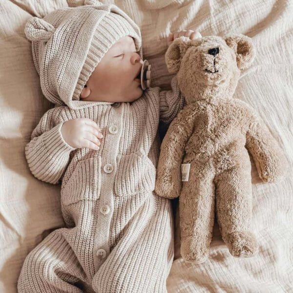 Organic beige bear 30cm Senger naturwelt | Bambino Eco Toys Organic beige bear 30cm Senger naturwelt