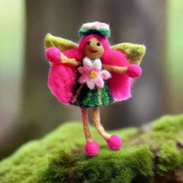 Lily doll himalayan felt