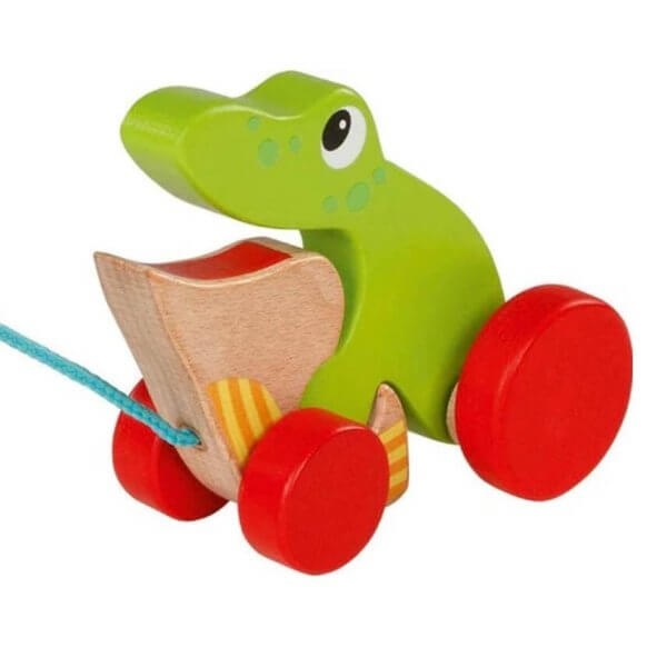 goki pull along frog