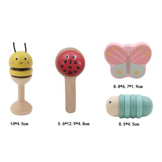 Spring music set of 4 | Bambino Eco Toys Spring music set of 4