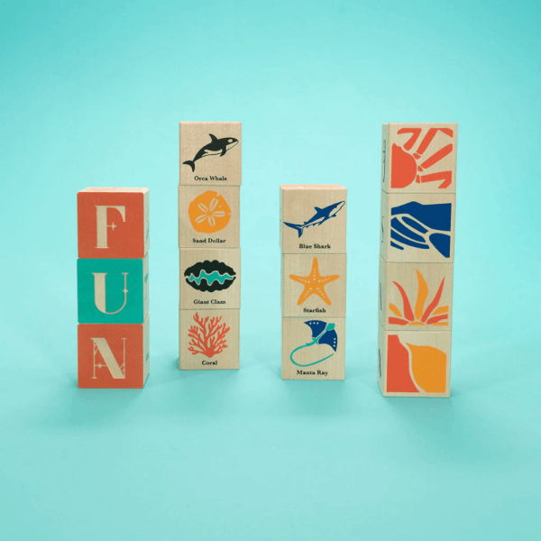 Uncle goose ocean blocks | Bambino Eco Toys Uncle goose ocean blocks