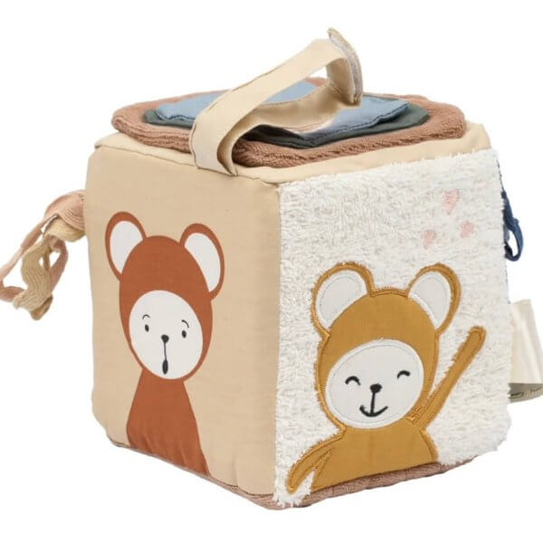Fabelab bob has feelings activity cube | Bambino Eco Toys Fabelab bob has feelings activity cube