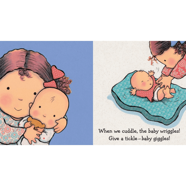 I am a Big Sister Board Book | Bambino Eco Toys I am a Big Sister Board Book
