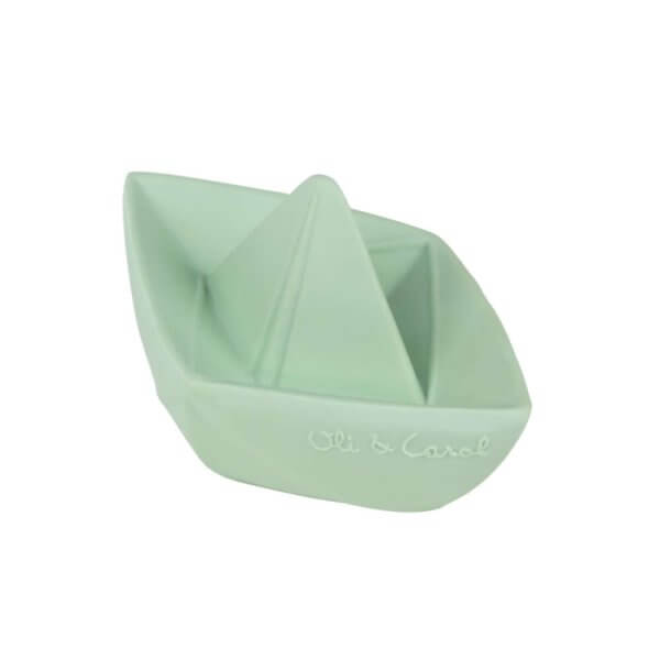 Oli and Carol Origami rubber bath toy