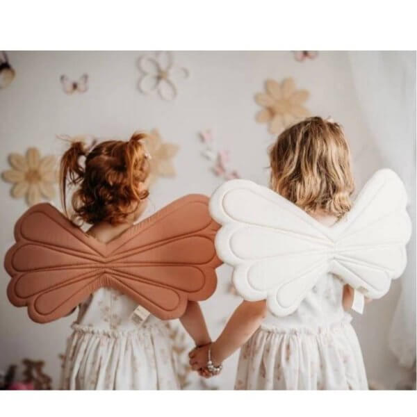Fabelab dress up wings old rose and natural rainbow | Bambino Eco Toys Fabelab dress up wings old rose and natural rainbow