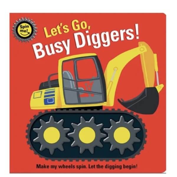 Busy diggers board book