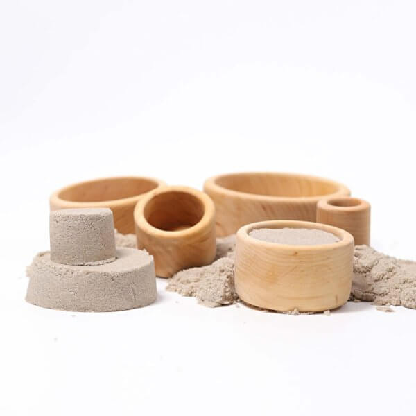 Natural bowls grimms wooden toys | Bambino Eco Toys Natural bowls grimms wooden toys