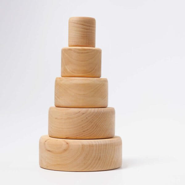 Natural bowls grimms wooden toys | Bambino Eco Toys Natural bowls grimms wooden toys