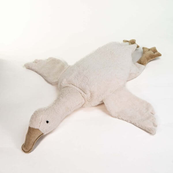 Senger Cuddly Animal white goose with heat pack | Bambino Eco Toys Senger Cuddly Animal white goose with heat pack