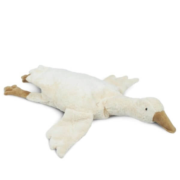 Senger Cuddly Animal white goose with heat pack | Bambino Eco Toys Senger Cuddly Animal white goose with heat pack