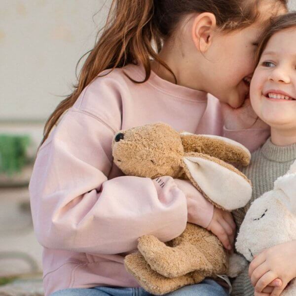 Senger cuddly Animal beige rabbit 30cm with heat pack | Bambino Eco Toys Senger cuddly Animal beige rabbit 30cm with heat pack