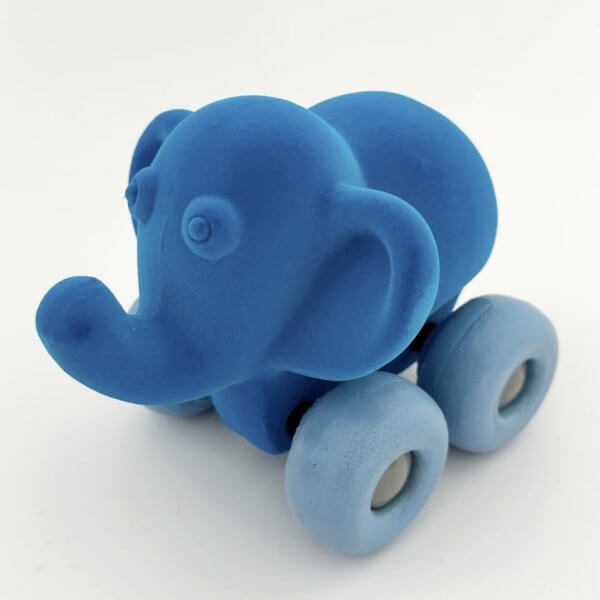 Rubbabu large elephant wheelie toy