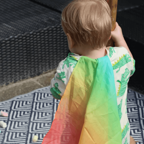Lauras cotton play clothes rainbow and pastel rainbow | Bambino Eco Toys Lauras cotton play clothes rainbow and pastel rainbow