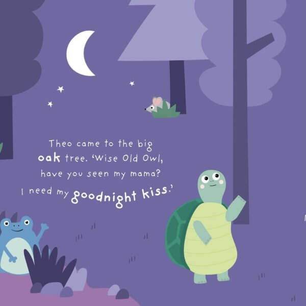 The goodnight kiss padded board book | Bambino Eco Toys The goodnight kiss padded board book