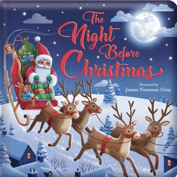 It was the night before christmas padded board book