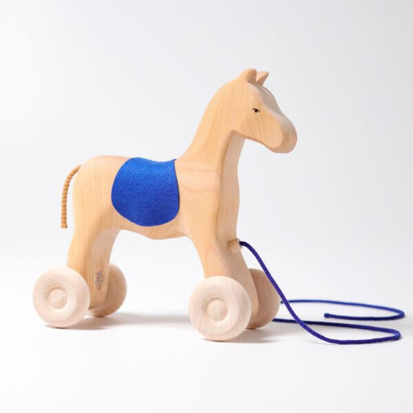 Grimm's Pull Along Horse Holly