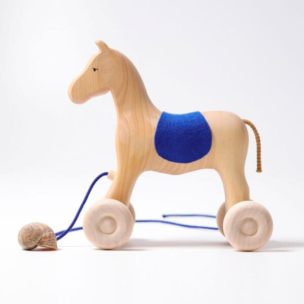 Grimm's Pull Along Horse Holly