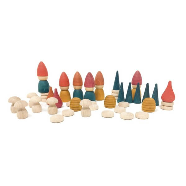 Grapat tomtens 42pc set open ended toys
