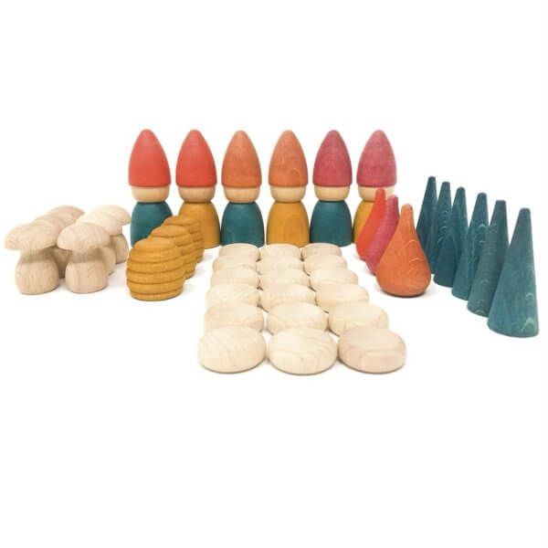 Grapat tomtens 42pc set open ended toys