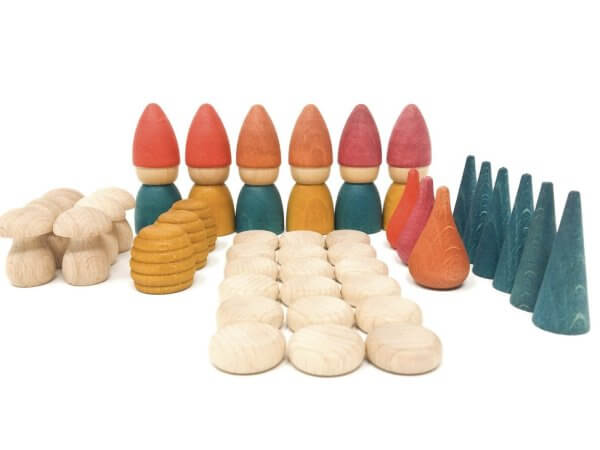 Grapat tomtens 42pc set open ended toys