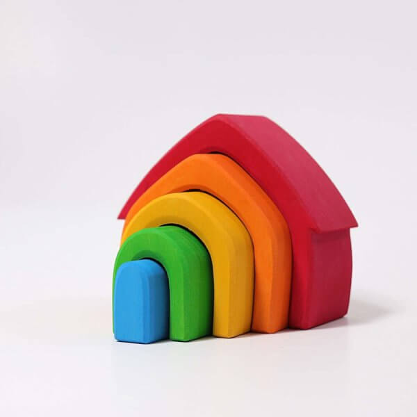 Grimm’s stacking house rainbow